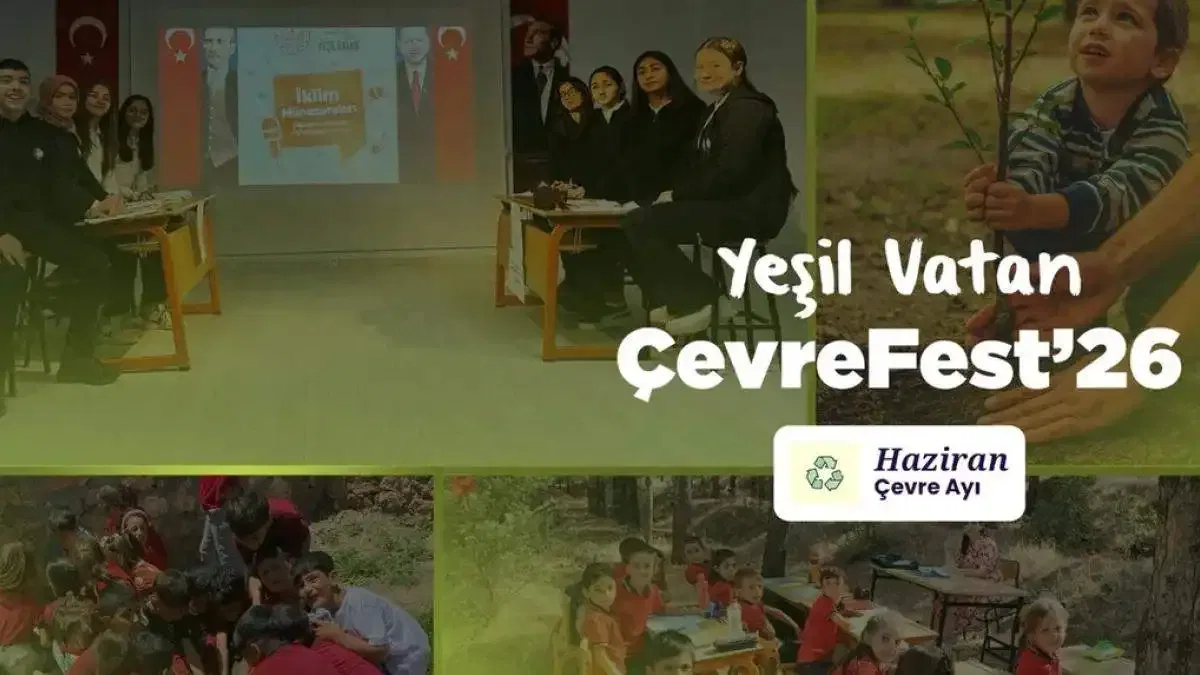 Okullarda Haziran teması 'Çevre'