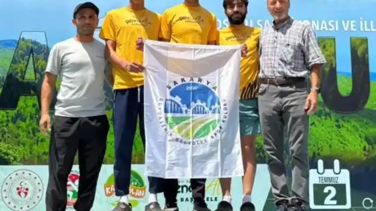 Avrupa şampiyonluğu ve Türkiye ikinciliği Sakarya'dan