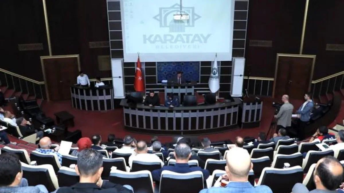Konya Karatay Meclisi'nden Filistin'e anlamlı destek