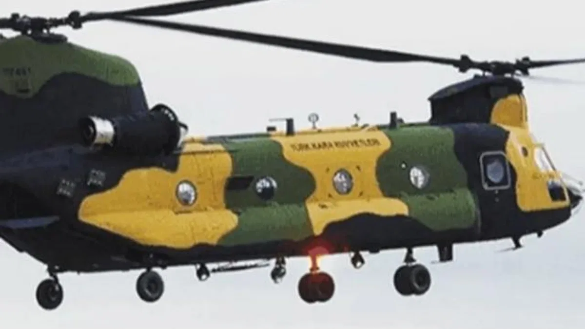 Ankara’da askeri helikopter kaza kırıma uğradı