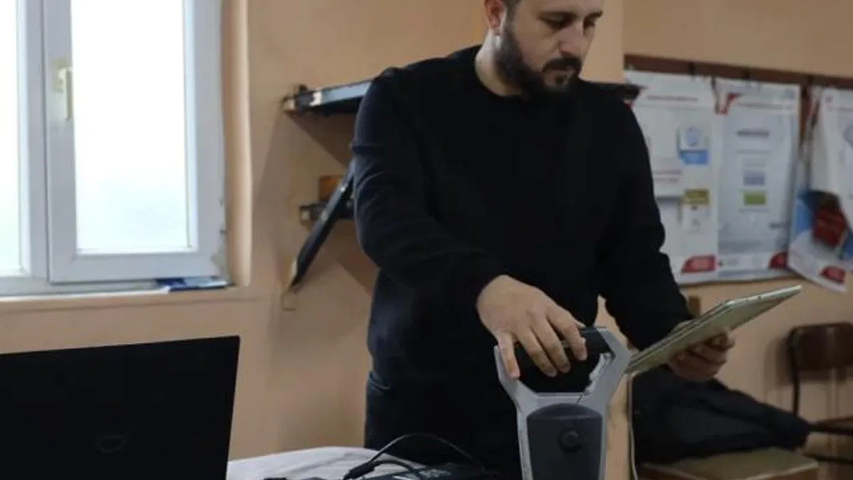 Sakarya toprağına yerinde analiz