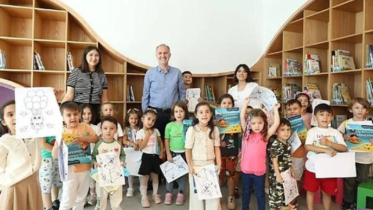 İnegöl'ün İlk Çocuk Kitaphanesinde ''Masal'' Heyecanı