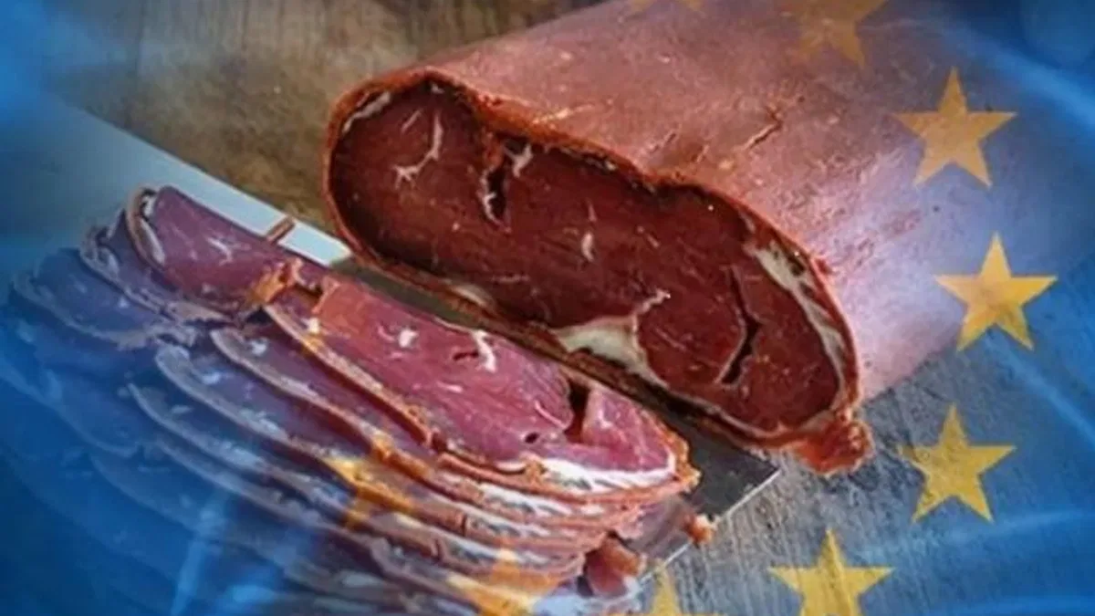 Kayseri pastırması AB'ye girdi