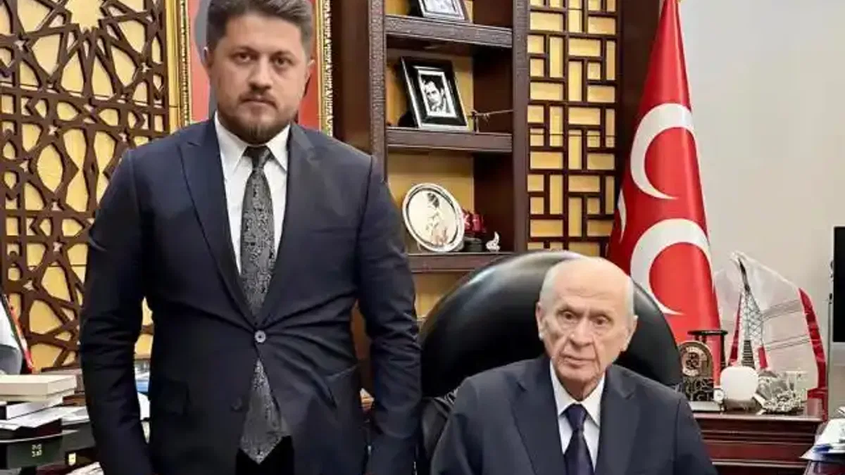 MHP lideri Devlet Bahçeli, Başkan Satıcı'yı kabul etti