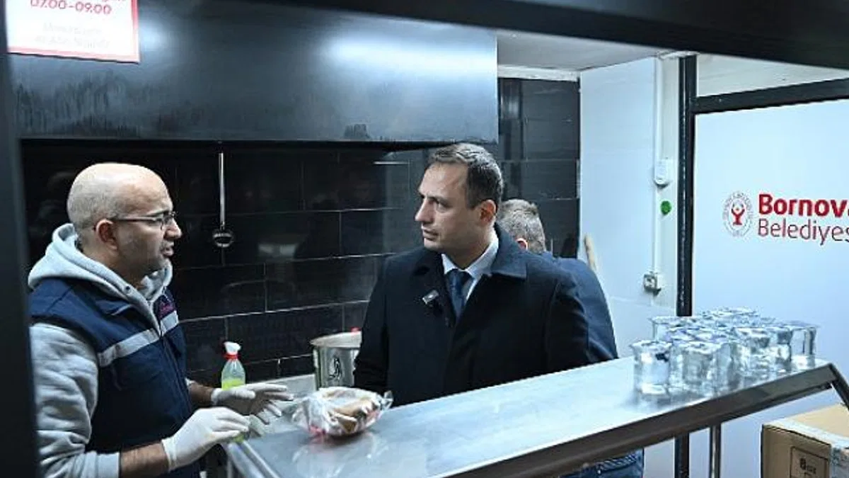 Bornova'da soğuk günlerde sıcacık dayanışma