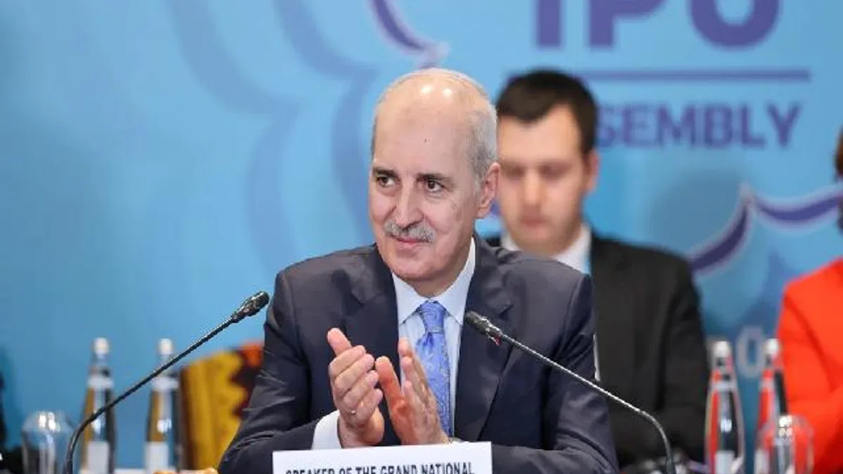 Kurtulmuş: Parlamentoların sorumluluğu hiç bu kadar büyük olmamıştı