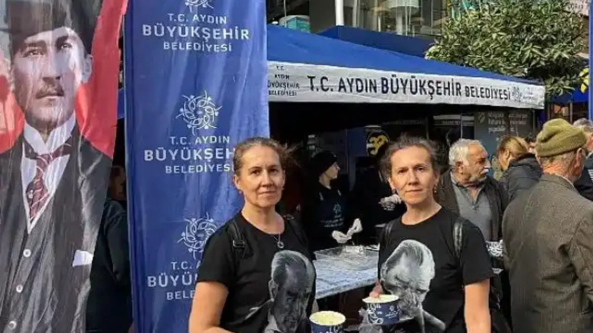 Aydın Büyükşehir Belediyesi Ulu Önder Gazi Mustafa Kemal Atatürk İçin 17 İlçede Hayır Gerçekleştirdi