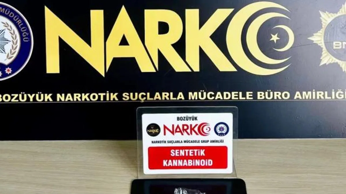 Bilecik Pazaryeri'nde narko operasyon