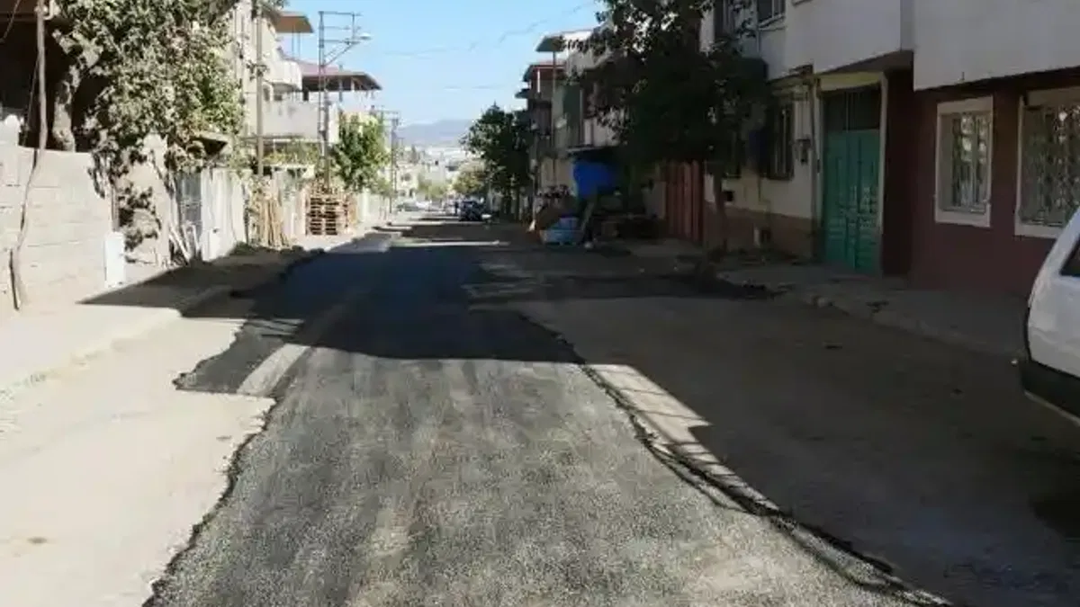Kahramanmaraş KASKİ, Yavuz Selim'de asfalt yama çalışmalarını tamamladı
