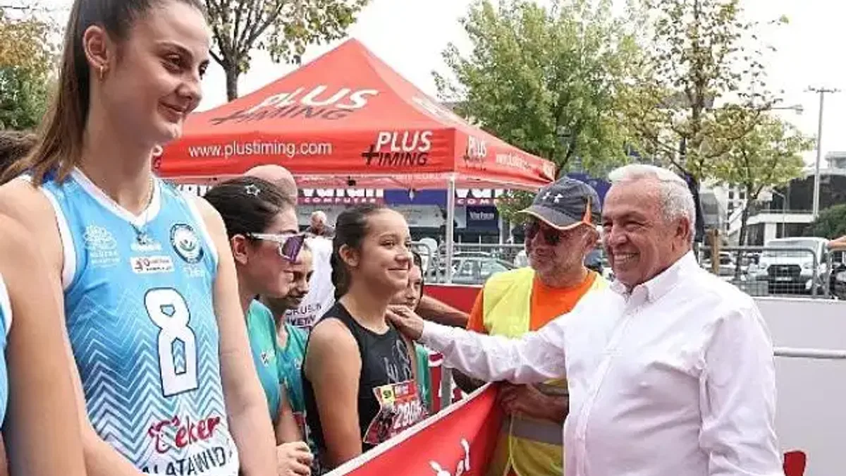 Başkan Şadi Özdemir 'Eker I Run' heyecanına ortak oldu