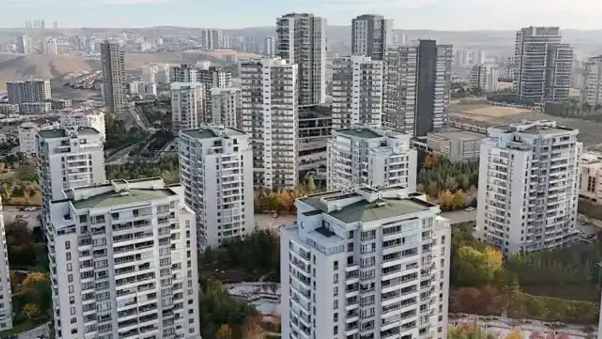 Ankara'da konut satışları ilk kez azalma gösterdi.. İşte Ankara'nın ilçe bazı konut satışları