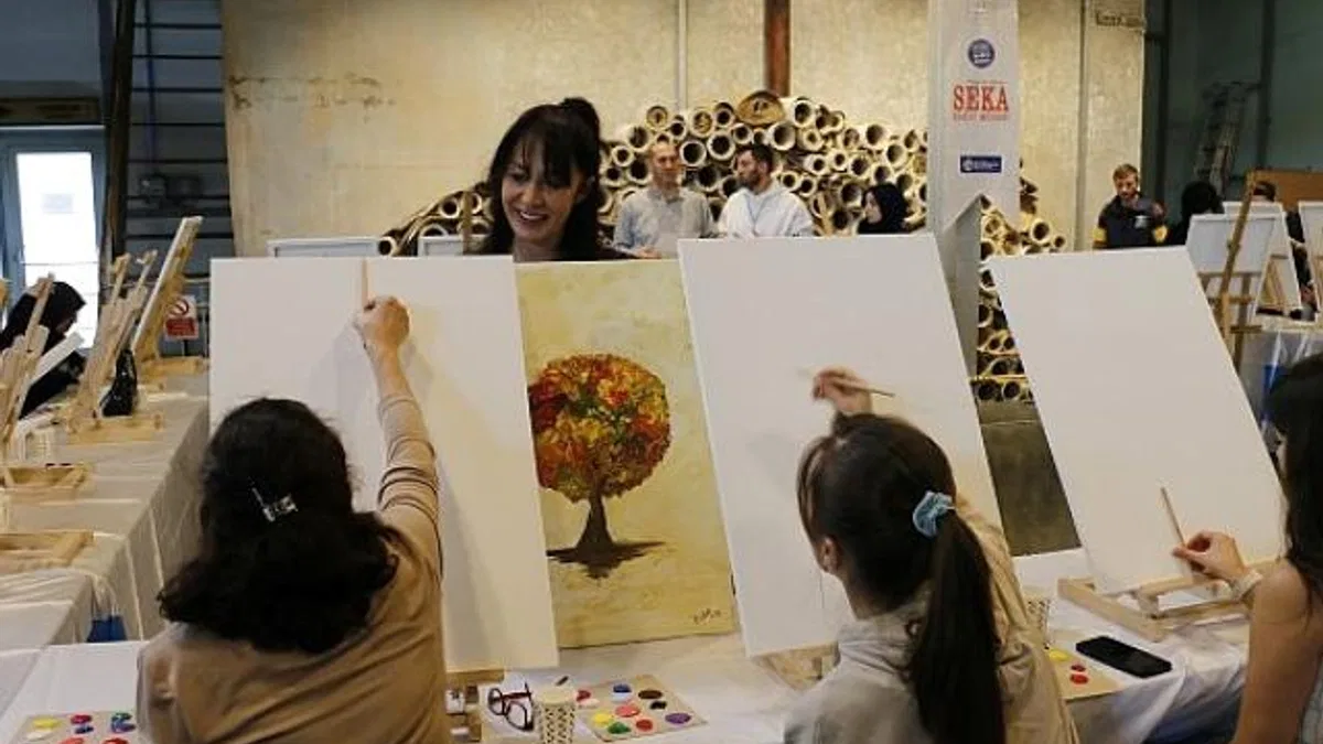 SEKA Kâğıt Müzesi'nde sanat dolu bir gün