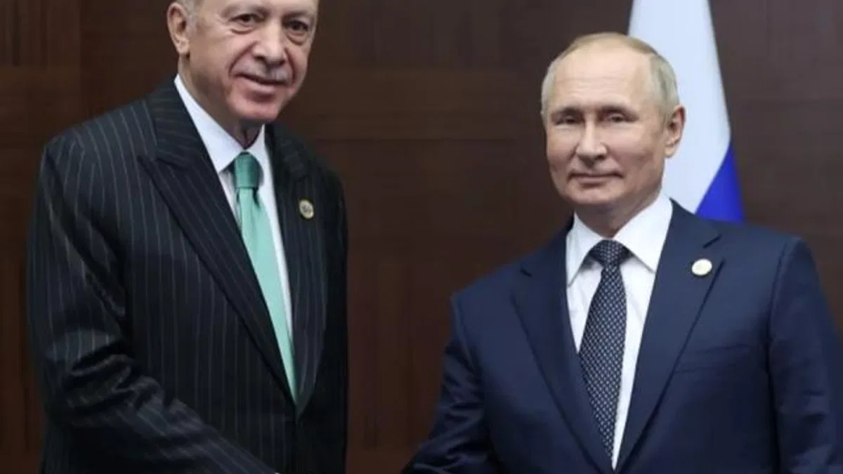 Cumhurbaşkanı Erdoğan Putin'le görüştü