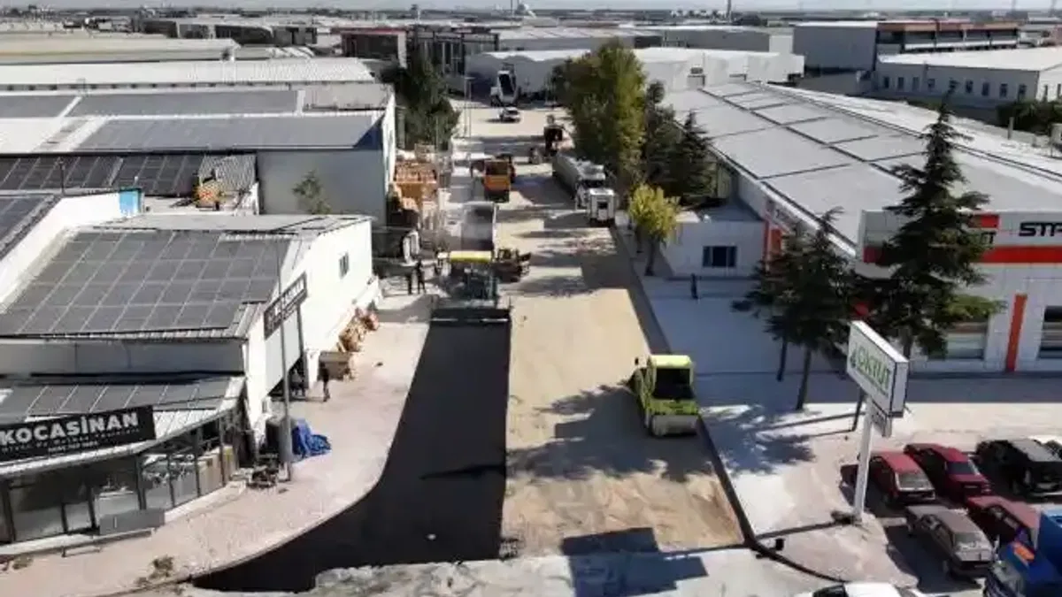 Konya Karatay'da asfalt hamlesi