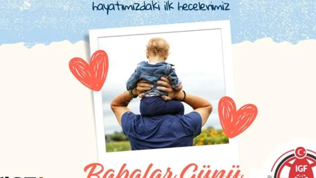Hayatımızdaki ilk hecelerimiz BA-BA... Babalar Günü kutlu olsun