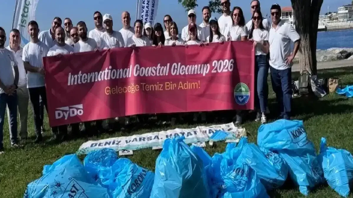 DyDo DRINCO Türkiye Gönüllüleri Uluslararası Kıyı Temizliği’ne katıldı