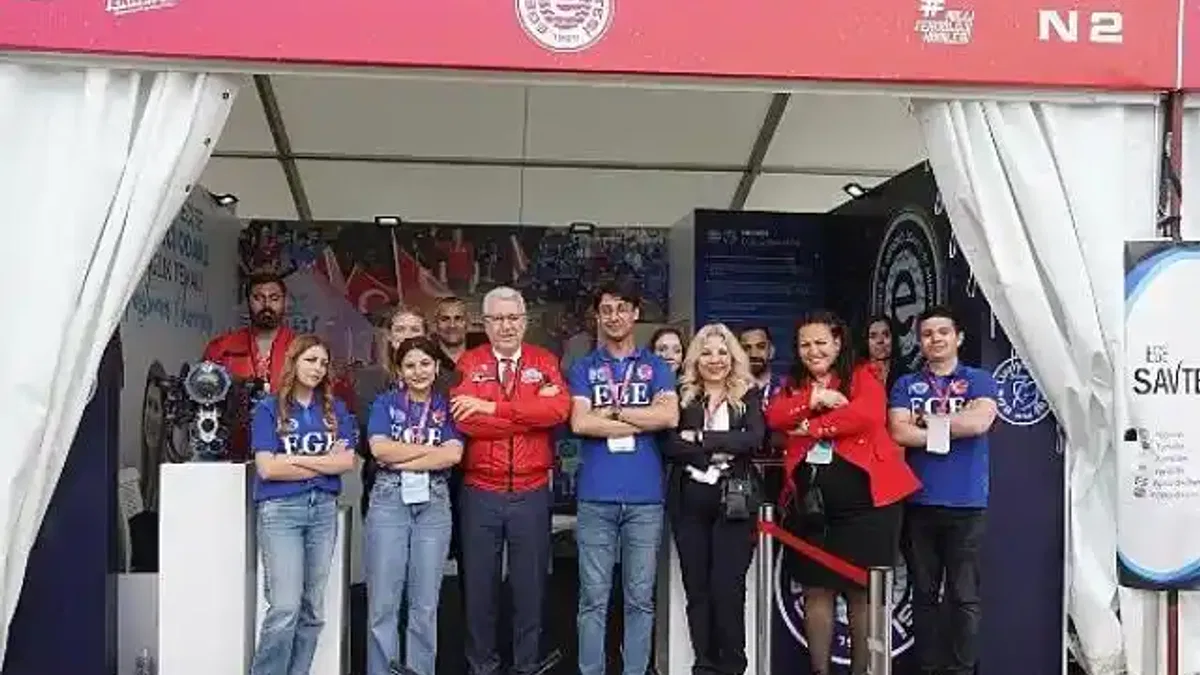 TEKNOFEST KKTC'de Ege Üniversitesi Rüzgârı Esti