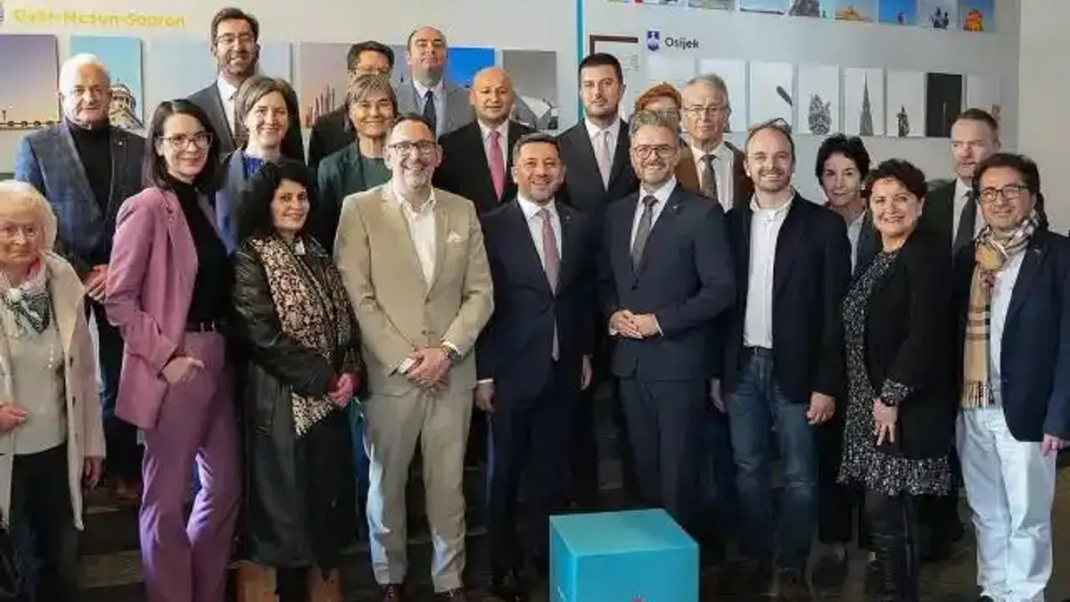 Nevşehir ve Pforzheim kardeşliğinde 25. yıl buluşması