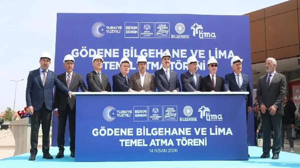 Konya Büyükşehir'den yeni kültür binasına temel