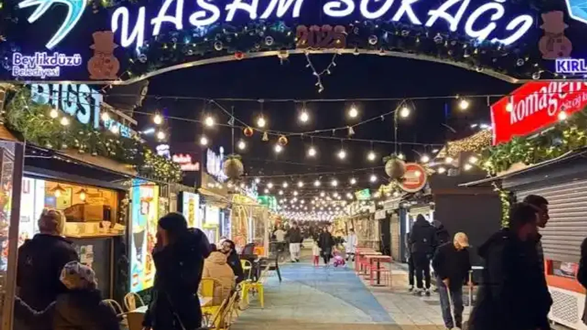 İstanbul Beylikdüzü'nde kış festivali başladı