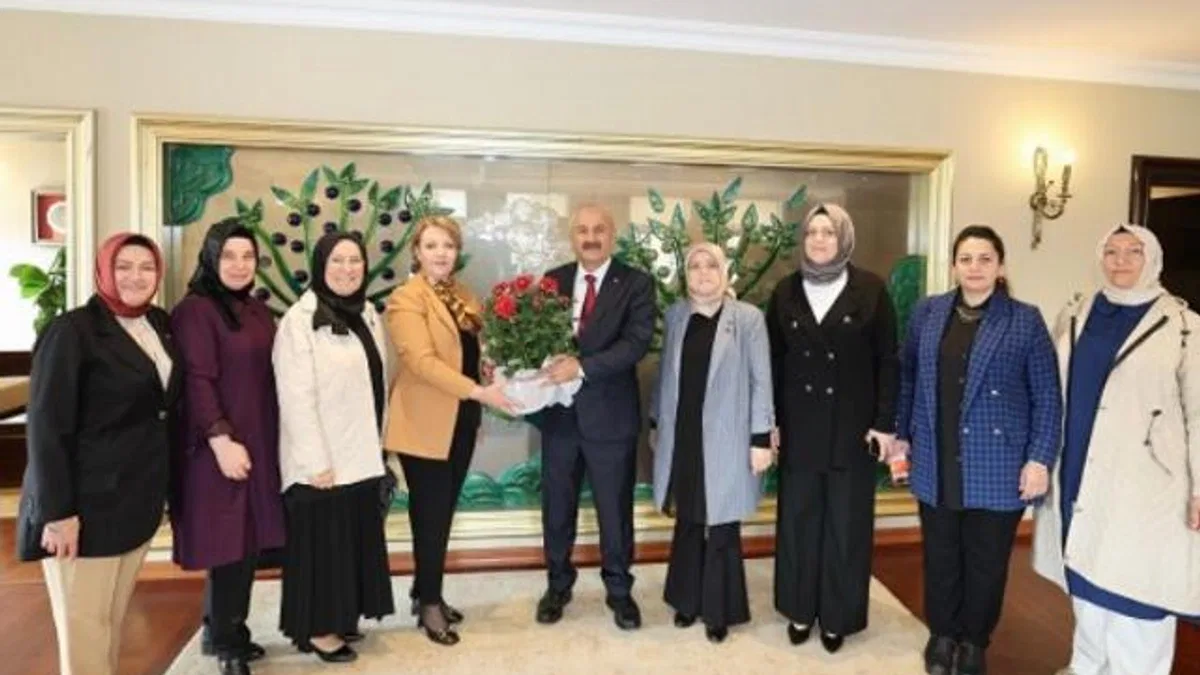 Başkan Büyükgöz’e AK Parti’den ziyaretler