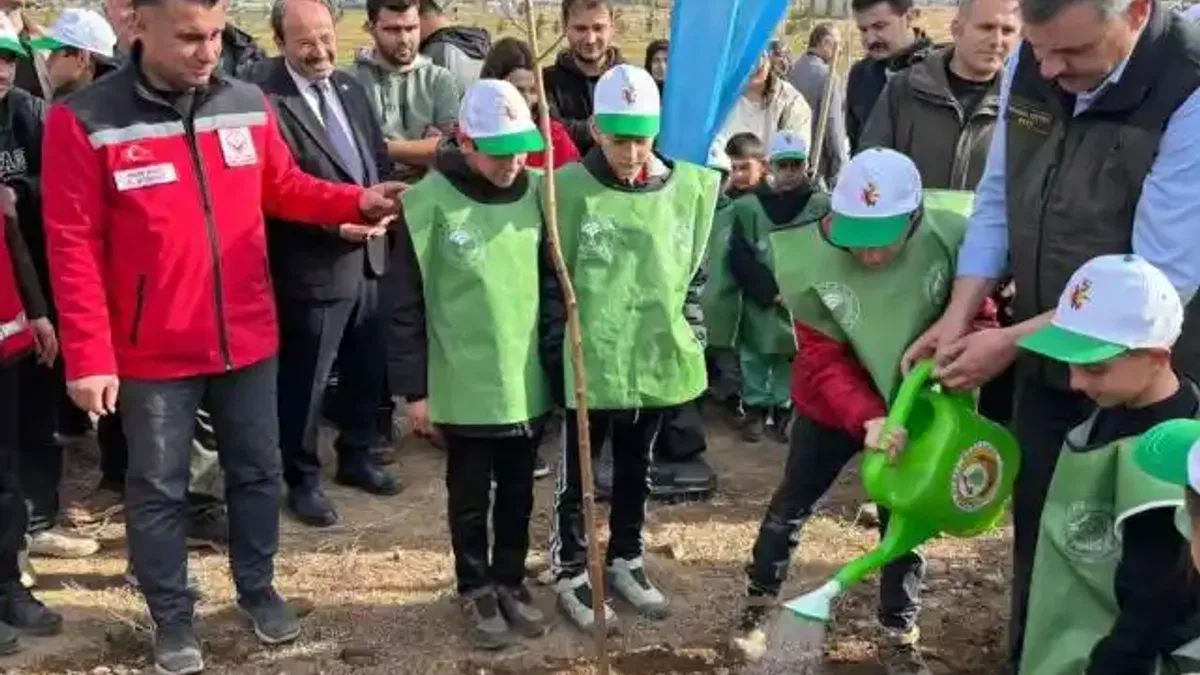 Erzurum’da 'Aile Hatıra Ormanı' kuruldu