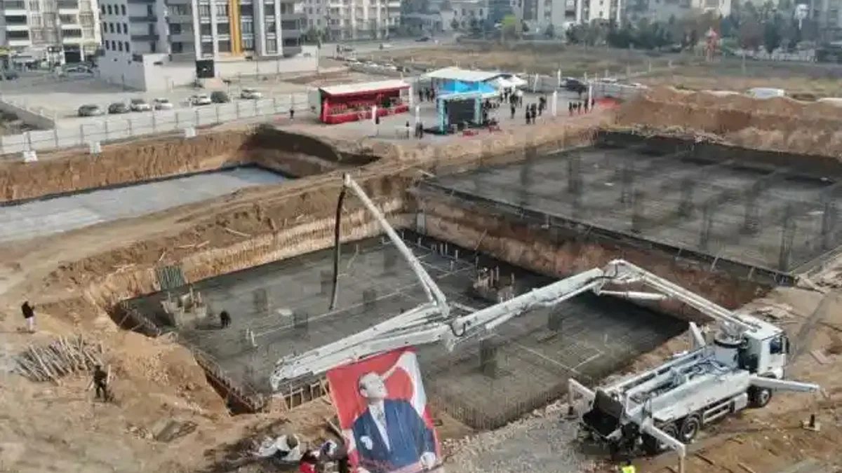 Malatya'ya dev spor yatırımı... Tecde Spor Kompleksi’ne temel