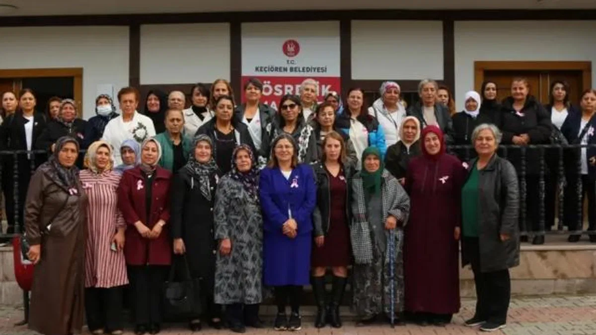 Keçiören Belediyesi’nden meme kanseri farkındalık eğitimi