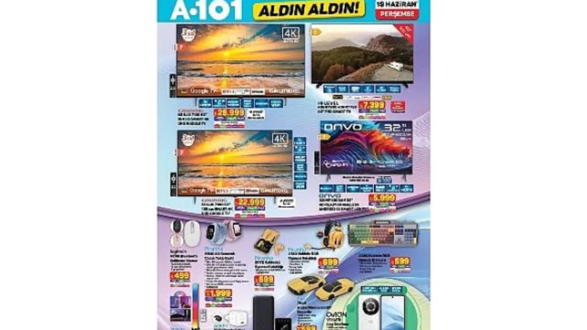 A101 19 Haziran'da Araç Ürünlerini Tüketiciyle Buluşturuyor