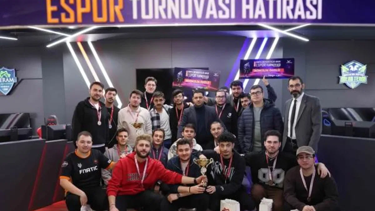 Konya Meram'da ilk 'e-spor'da renkli final