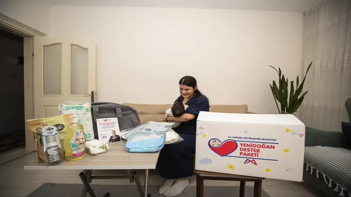 Mersin’de Hoş Geldin Bebek projesiyle ailelere destek