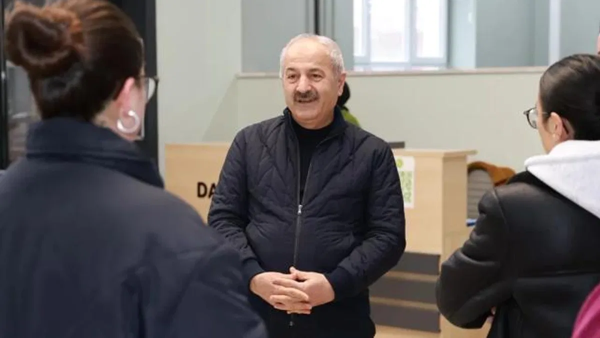 Gebze'de Başkan Büyükgöz YKS öncesi gençlerle buluştu