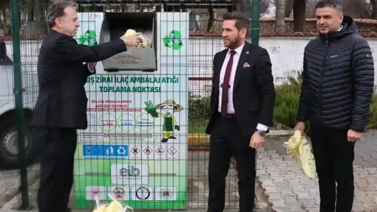 Zirai ilaç atıkları geri dönüştürülüyor