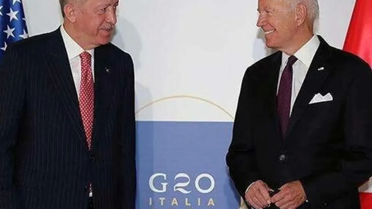 Cumhurbaşkanı Erdoğan Biden ile görüştü