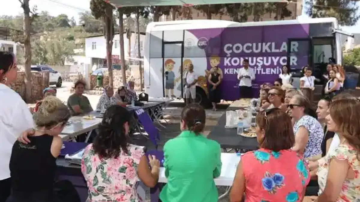 Muğla’da kadınlara ve çocuklara gezici destek