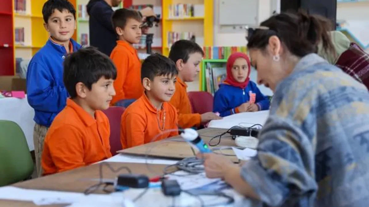 Konya Selçuklu'da öğrencilere sanatsal ufuk