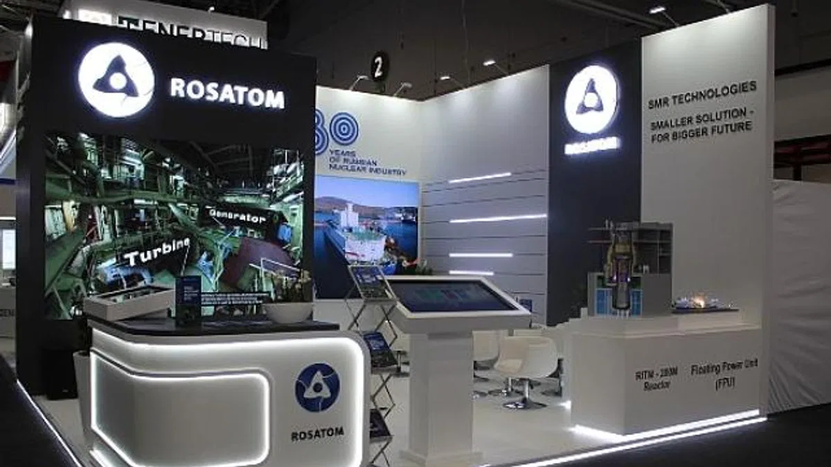 Rosatom, Enlit Africa 2025 Fuarında Yüzer Nükleer Enerji Üniteleri Teknolojilerini Tanıttı
