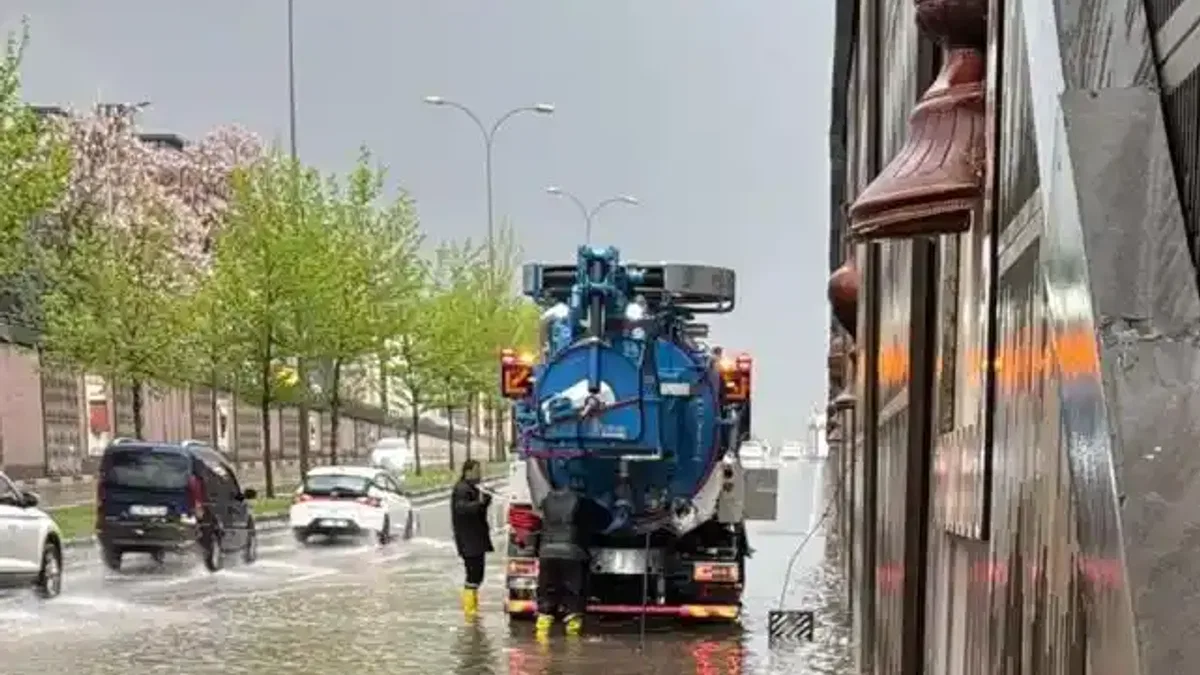 Gaziantep’te Alleben Deresi taştı!