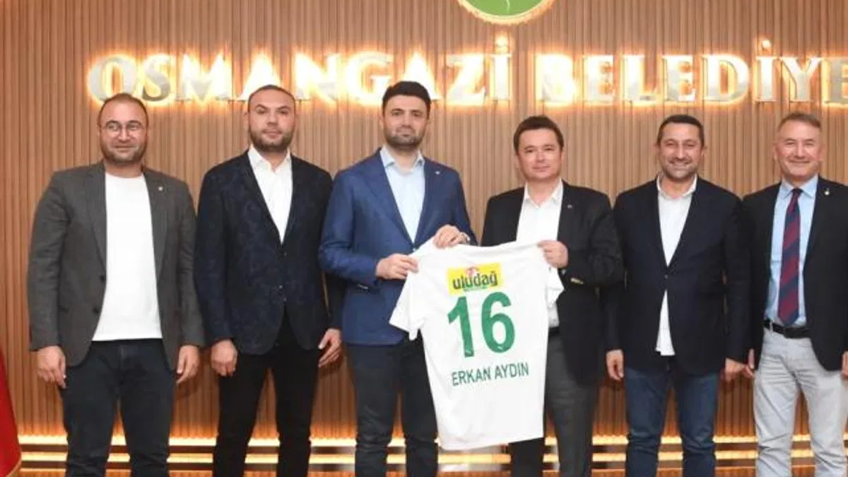 Bursa Osmangazi Belediyesi Bursaspor'u ağırladı