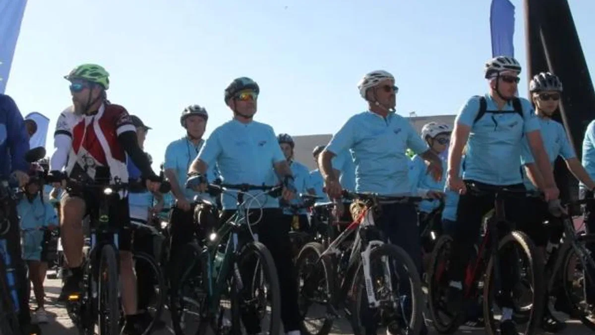 İzmit’te pedallar Hasan Sert için çevrildi