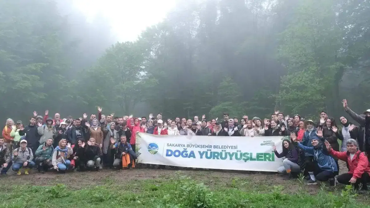 Sakarya Büyükşehir’den bahar yürüyüşlerine final