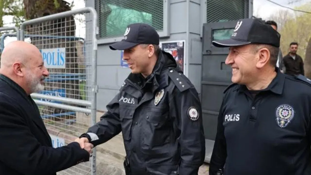Kayseri Kocasinan'dan polislere anlamlı hediye