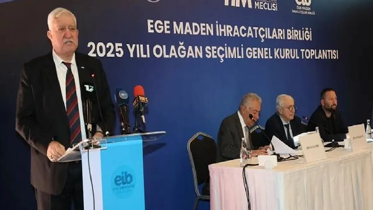Ege Maden İhracatçıları'nda Alimoğlu güven tazeledi