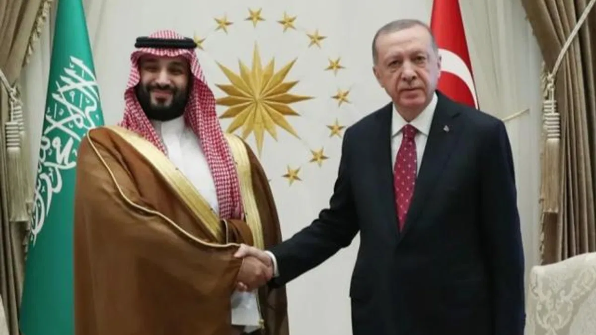Cumhurbaşkanı Erdoğan Veliaht Prensi ile görüştü