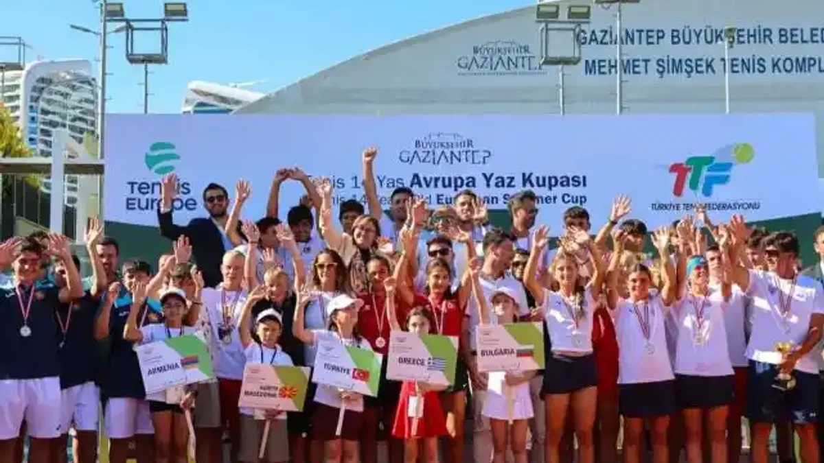 Gaziantep’ten Avrupa’ya tenis başarısı