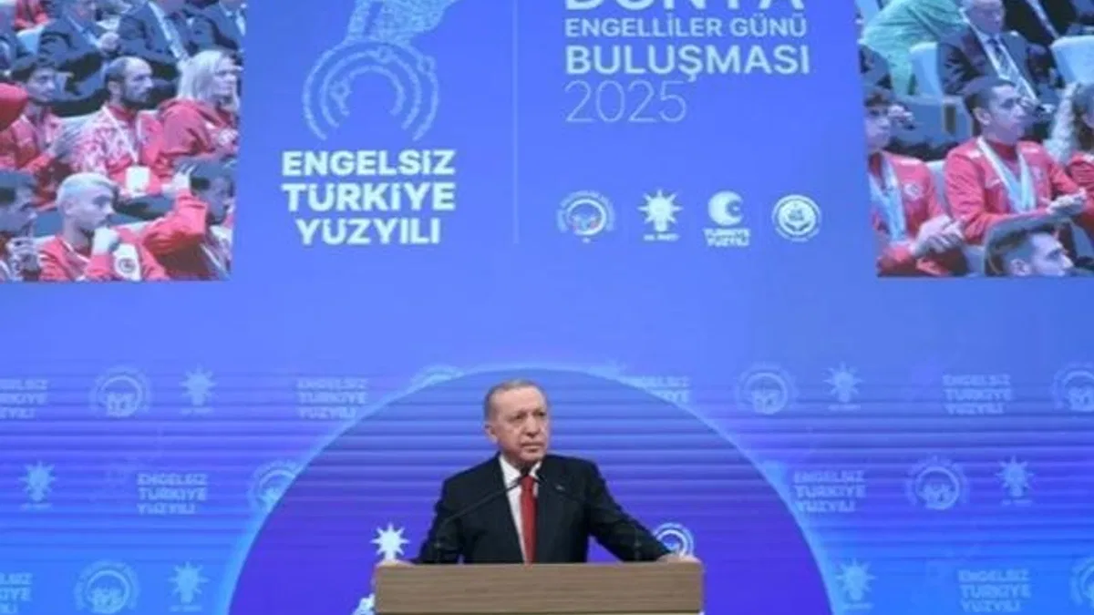 Cumhurbaşkanı Erdoğan: Engelli vatandaşlarımız için 23 yılda tarihi adımlar attık