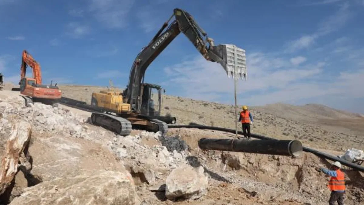 Konya Ilgın'a su güvencesi sağlayacak dev yatırım