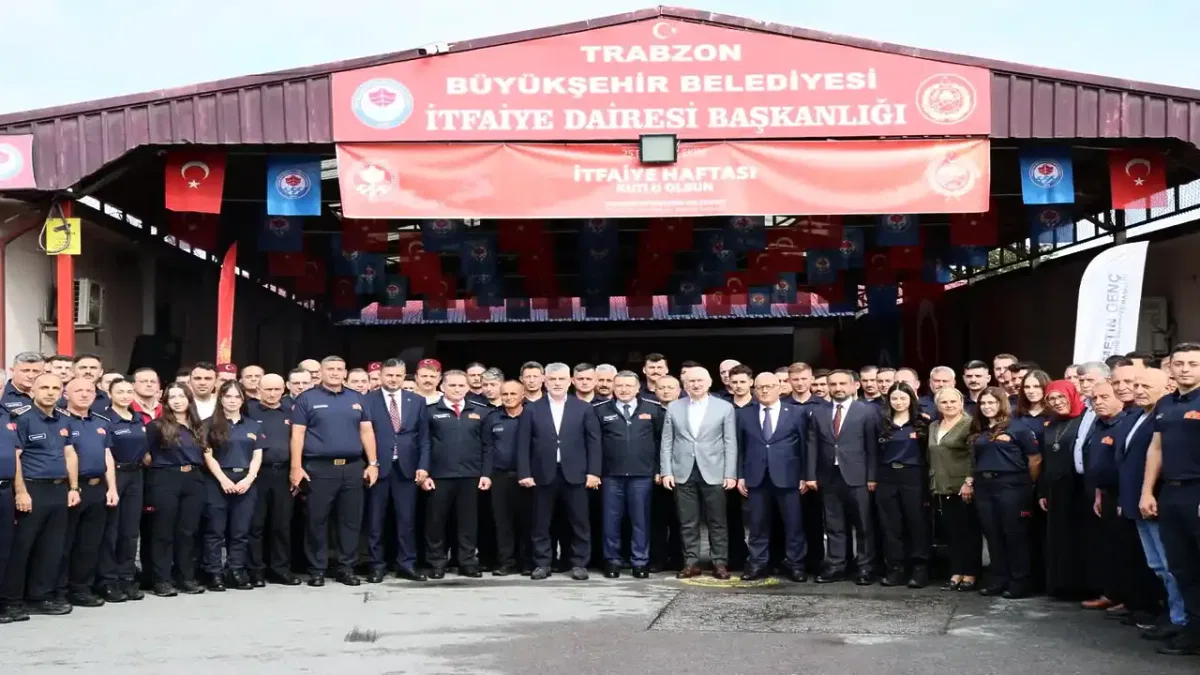 Trabzon itfaiyesi 9 yeni araçla gücünü artırdı