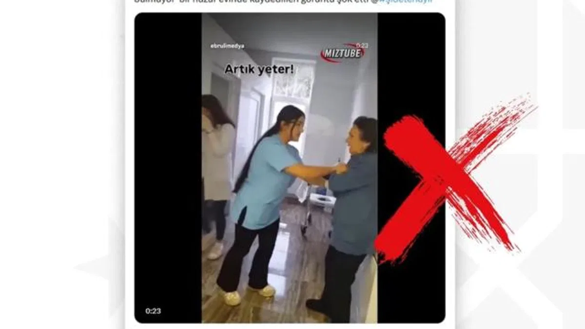 DMM'den huzurevi görüntüleri uyarısı
