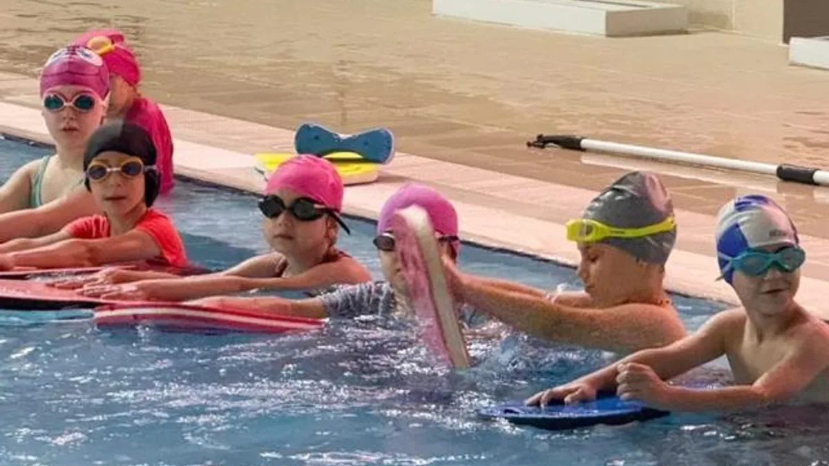 Yalova'da çocukları serinleten aktivite